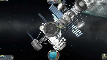 Kerbal Space Program - ARP Pt14 - Docking the "Atlas" central hub