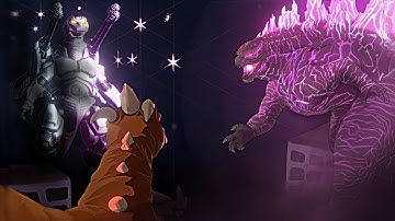 Godzilla Vs Rodan, Super Mechagodzilla | Godzilla Rage Upon | Ep4 | Animation