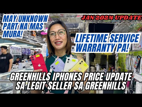 IPHONE PRICE UPDATE DITO S GREENHILLS! lifetime service warranty! IPHONE 11 SERIES!