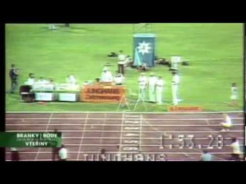 Jarmila Kratochvilova 800m WR (1.53.28) 1983