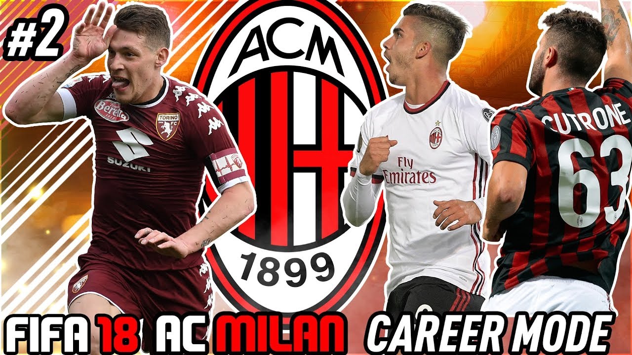 FIFA 18 AC MILAN CAREER MODE #2 - THE PERFECT START TO THE SERIE A!!!