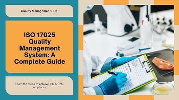📘 ISO 17025 Quality Management System Explained | Step-by-Step Guide