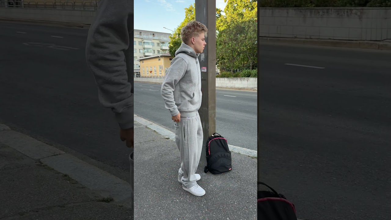 Grey &rdquo;Basic&rdquo; Tracksuit *OUT NOW! #celestic #tracksuit #clothingbrand #fry #viralvideos