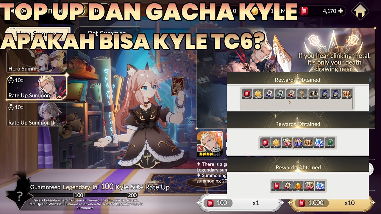 TOP UP DAN CARI KYLE TC6!!! APAKAH BISA!?? | Seven Knights Re:Birth