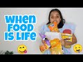 Life of a foodie | When you live to eat🤤| gopali