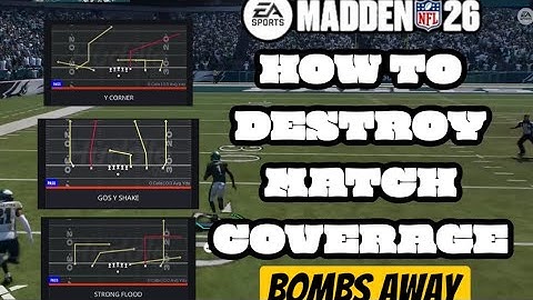 How to Beat Match Coverage in Madden 26!