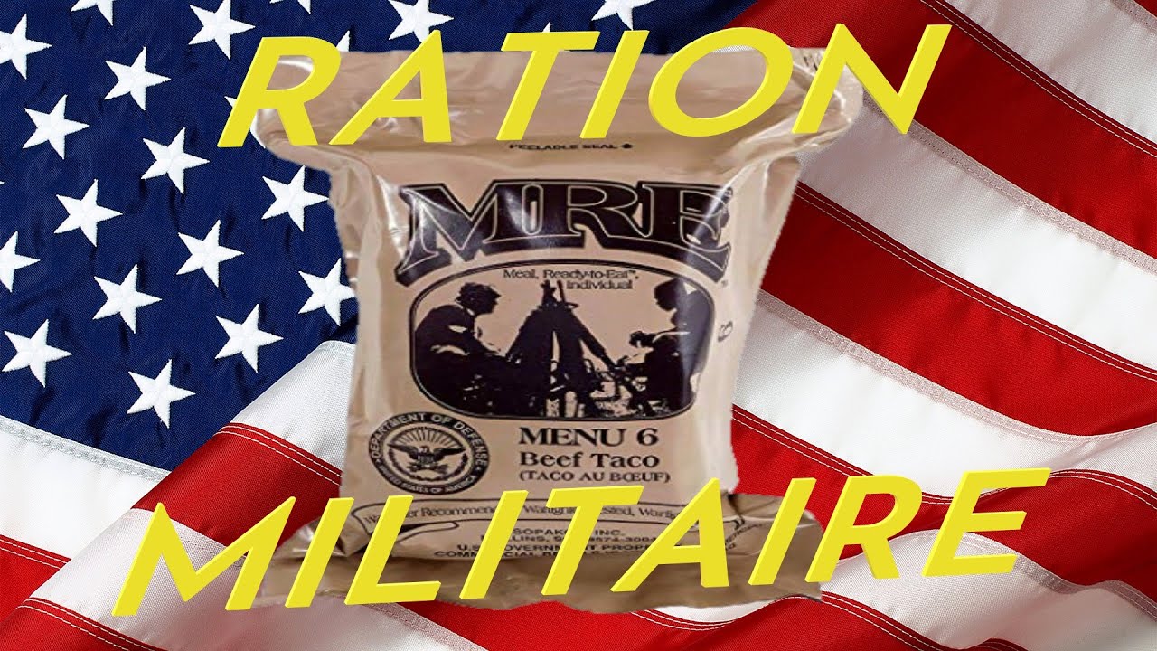 Ration de combat militaire (armée Française) - Us Adventure