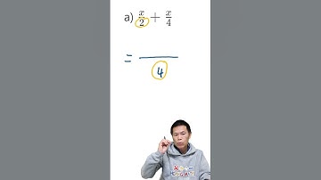 Adding Algebraic Factions Part 5