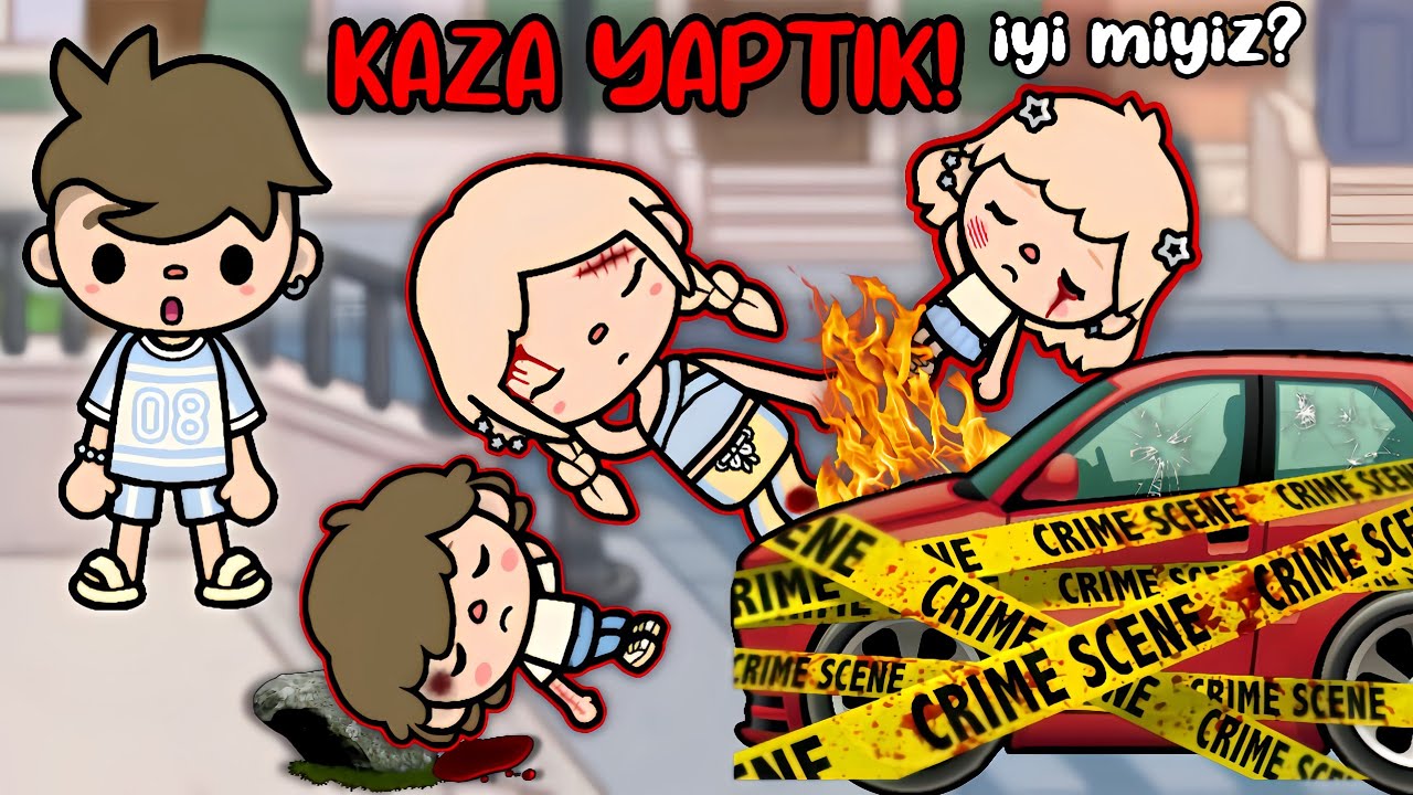 Araba Kazası Yaptık! 😭 ~ Oğlum felç kaldı..💔 ||TOCA LİFE WORLD TÜRKÇE||