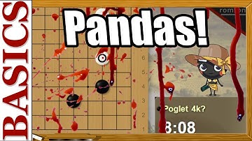 Ripping up a Panda 4kyu - Back to Basic Weiqi