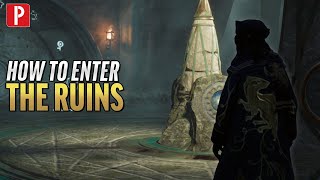 How to Enter the Ruins During A Bird in The Hand Quest in Hogwarts Legacy