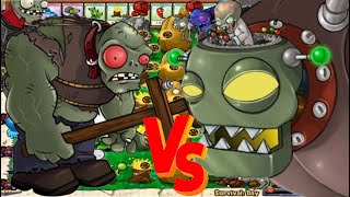 Plants vs Zombies Chomper vs Red Boom vs Zombies Epic Hack PvZ 1a
