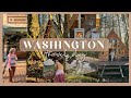 WASHINGTON TRAVEL VLOG | exploring Seattle, Leavenworth, &amp; Skykomish!