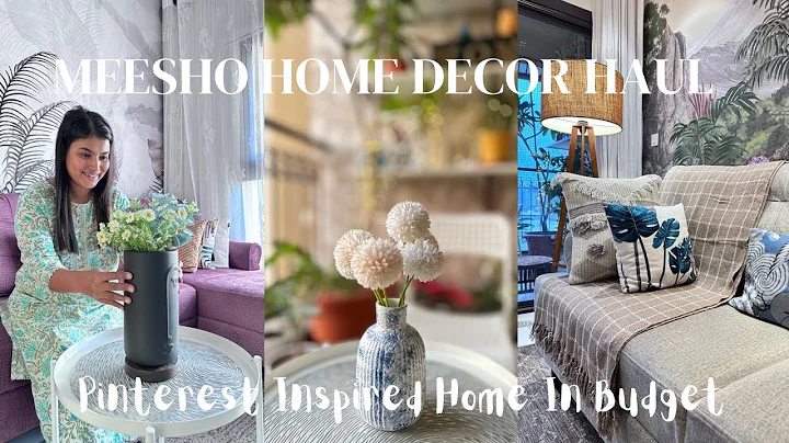 *SALE*Meesho Home Decor Haul | Budget Friendly Decoration Items For Pinterest Inspired House