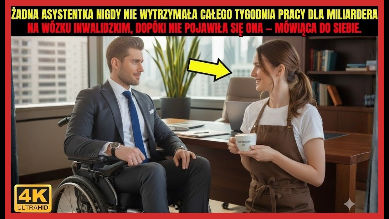 ŻADEN ASYSTENT NIGDY NIE WYTRZYMAŁ CAŁEGO TYGODNIA PRACY DLA MILIARDERA NA WÓZKU INWALIDZKIM...