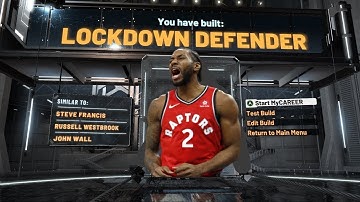 BEST PURE LOCKDOWN DEFENDER BUILD NBA 2K20!!!