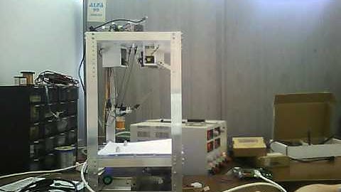 Delta robot - manual mode