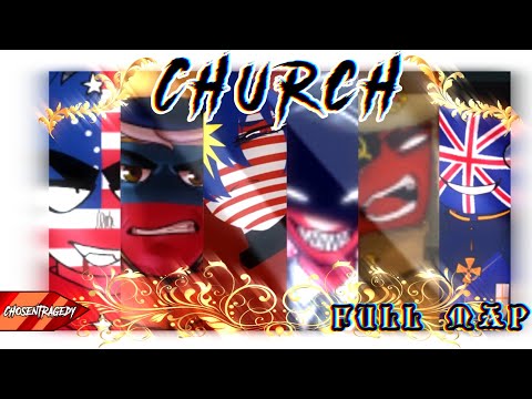 CHURCH ∆FULL COUNTRYHUMANS MAP∆ [Blood/gore!]