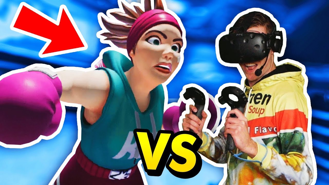 KNOCKOUT BOXING SIMULATOR IN VIRTUAL REALITY (Knockout League VR HTC