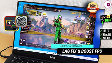 FREE FIRE No LAG, MSI Emulator Best Settings For Low End PC | BOOST FPS & Improve Performance.