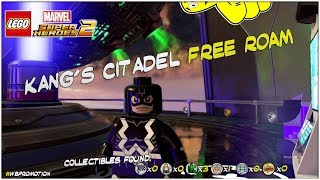 Lego Marvel Superheroes 2: Kang's Citadel FREE ROAM (All Collectibles) - HTG