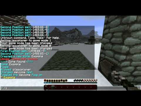 How to use iZone-Bukkit Plugin
