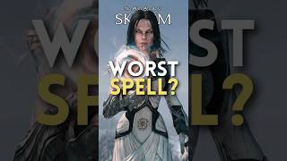 The MOST Useless Spell in Skyrim