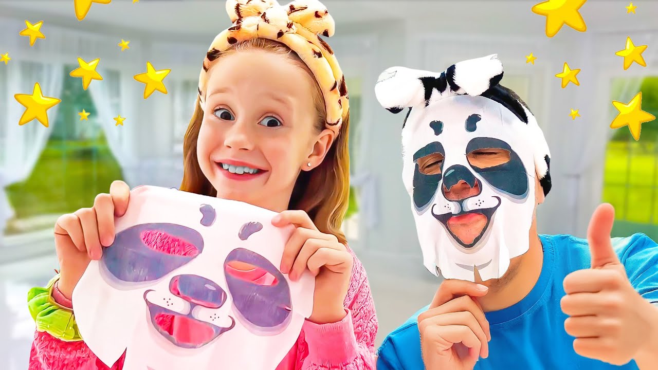 Настя заботится о своем здоровье и гигиене