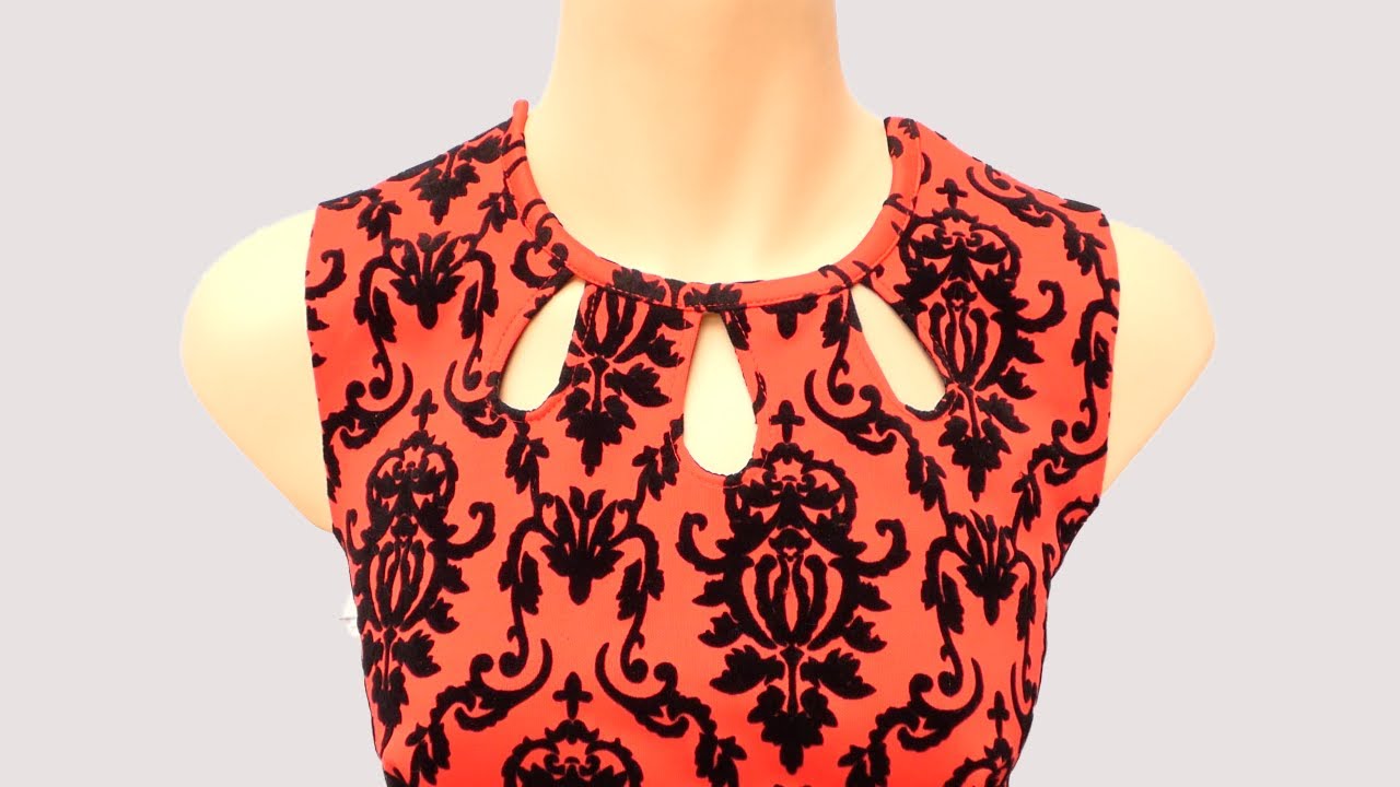 Вырезать и сшить вырез горловины очень просто, если вы сделаете это так.