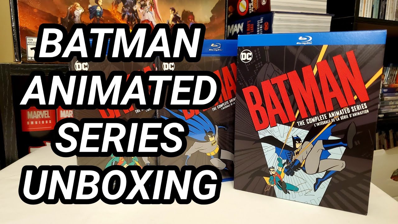 BATMAN The Complete Animated Series Blu-ray Unboxing - YouTube