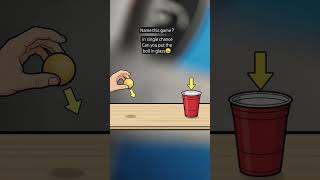 can you put the boll in the glass #videogames #gaming #gameroom #gamechat
