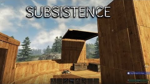Power Storage and Walls!!  | Subsistence Gameplay | E11