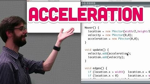 1.5: Acceleration - The Nature of Code
