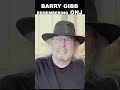 Barry Gibb 2023.Remembering Olivia Newton John