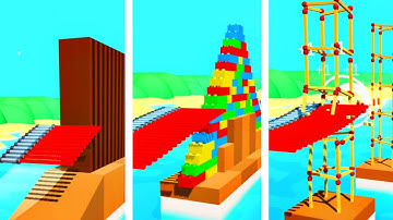 Flying Cut 🔪⚔️🪓 Very Satisfying And Relaxing ASMR Slicing Game Perfect!