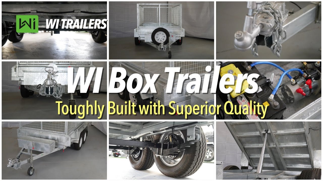 Brisbane Box Trailer Expert WI Campers & Trailers YouTube