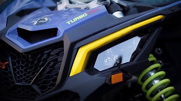 Ghost Signature Light Replacement with Sequential Turn Signal for Maverick X3 by Corbin Custom Works