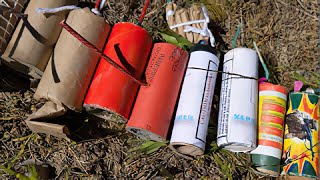 M-80 vs Polenböller Mr. Boom 2 vs Shasta Cracker vs Monster Dum Bum Petarda
