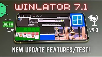 Install Winlator 7.1 PC Emulator On Any Android Phone - NEW UPDATE Features!