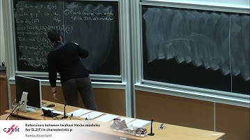 Ramla Abdellatif : Extensions between Iwahori-Hecke modules for SL2(F) in characteristic p