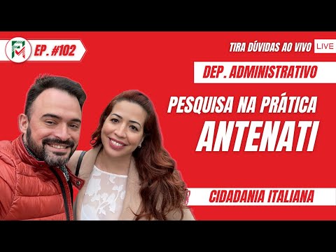 COMO PESQUISA NO ANTENATI PARA CIDADANIA ITALIANA | FM LIVE #102