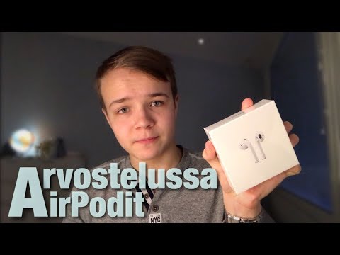 Mielipiteeni AirPodeista // Tarkka AirPod Arvostelu & Unboxing