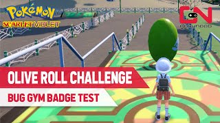 How to Complete Olive Roll in Pokemon Scarlet and Violet - Cortonda Gym Test Challenge