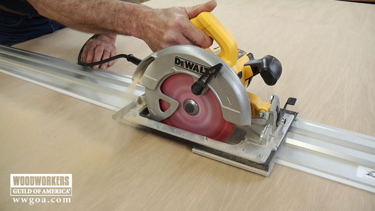 Benefits of a Track Saw  Woodworkers Guild of America 