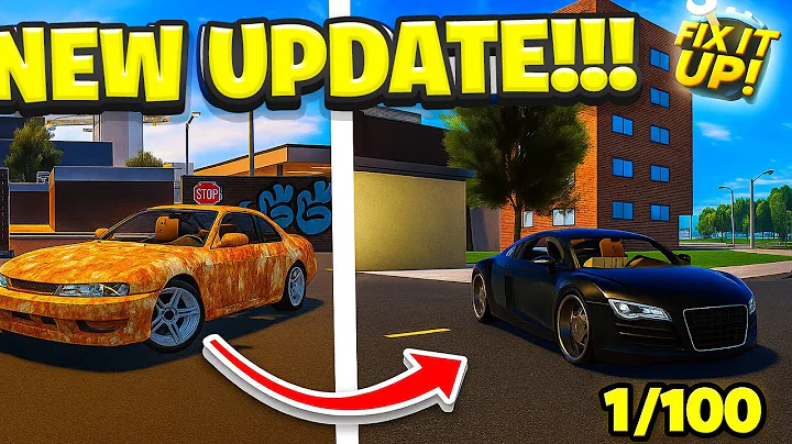 I Found the RAREST Car in Roblox FIX IT UP!