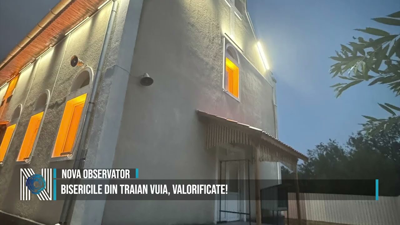 Bisericile din Traian Vuia, valorificate!