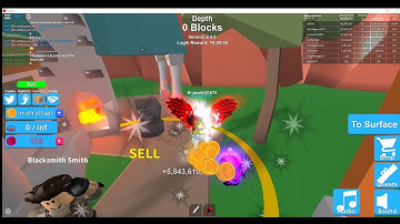 I WENT DOWN 1000 BLOCKS IN DEPTH ON MINING SIMULATOR AND I MADE...