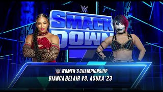 Asuka vs Bianca Blair | WWE 2K23 Women's Championship | Smackdown