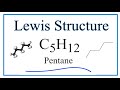 Pentane Structure and Hybridization Concepts