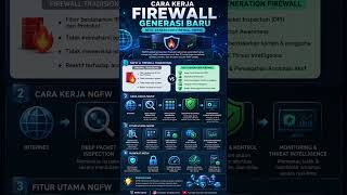 Cara Kerja Firewall NGFW (Next-Generation Firewall): Perlindungan Cerdas untuk Ancaman Siber Modern